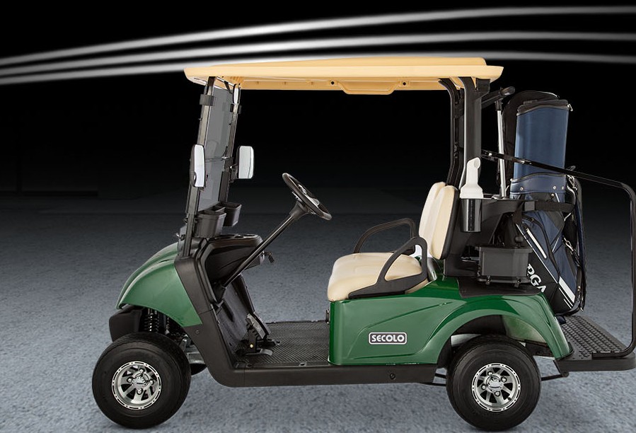 HIOEV B2 electric golf cart - full view