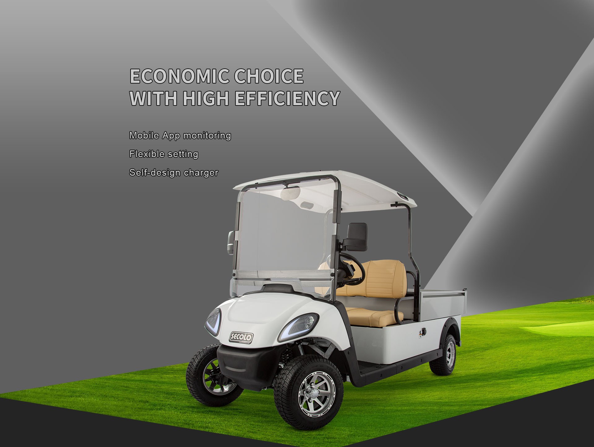 HIOEV Utility Cart - full view